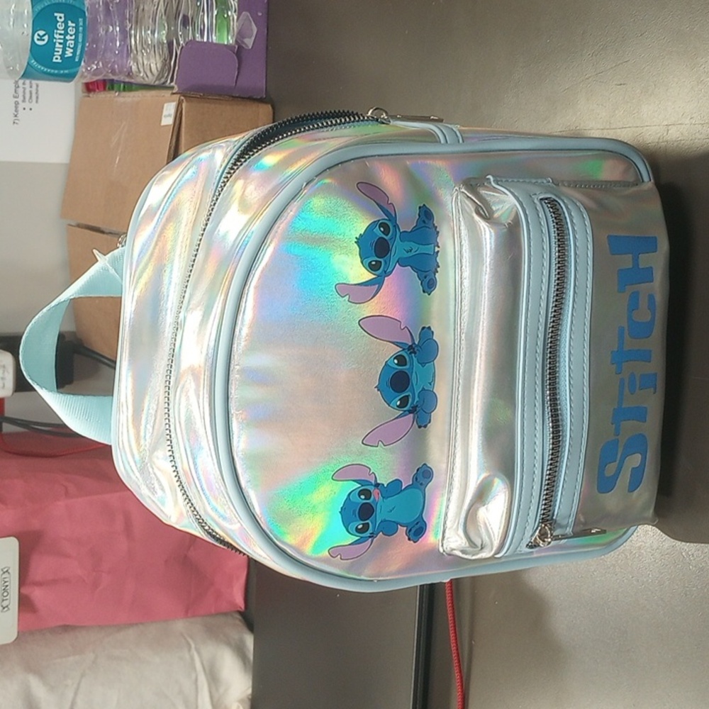 Stitch mini backpack and notebook set